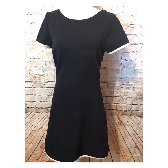 🎉SOLD🎉J. Crew Tipped Gamine Ponte Knit Dress - Picture 3 of 4